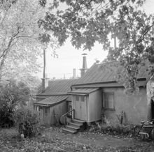 Lundagatan 6, gårdssidan. Nuv. Gamla Lundagatan, kv. Haren