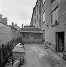 Tavastgatan 21 A-B. Gården