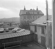 Brännkyrkagatan 131, gården. Här ligger nu kv. Plankan