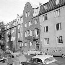 Östermalmsgatan 17 - 21 från vänster