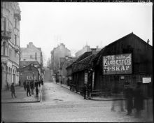 Lutternsgatan västerut från Biblioteksgatan