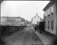 Tulegatan norrut från Odengatan
