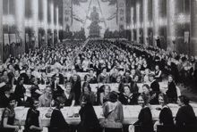 Festmiddag på Anna Sandströms skola 1933 