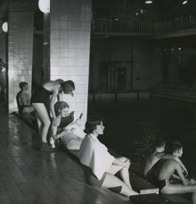 Forsgrénska badet: Utsikt över bassängen