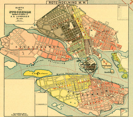 Rotekarta 1885.