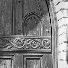 Östermalmsfängelset. Porten, detalj
