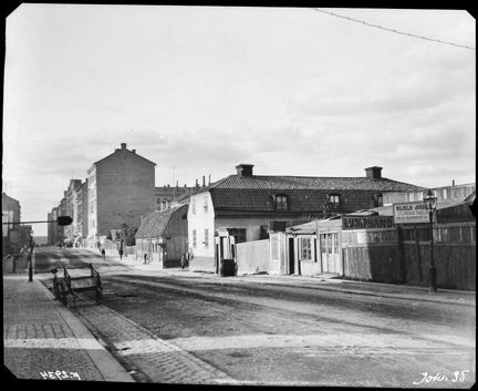 Vy över Roslagsgatan