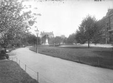 Järnvägsparken med Centralstation i bakgrunden
