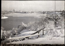 Utsikt från Stora Essingen mot Gröndal och Södermalm