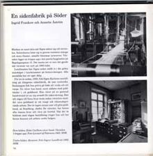 En sidenfabrik på Söder / Ingrid Frankow och Annette Åström