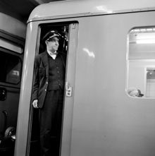 Tågvakt i Stockholms tunnelbana