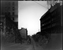Regeringsgatan norrut från nr 92