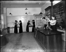Interiör av laboratorium