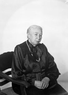 Porträtt av Erlandsson (kvinna)