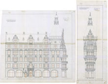 Daneliuska huset – bygglovsritningar från 1898