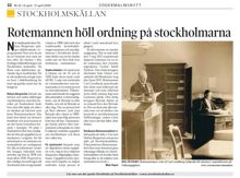 Rotemannen höll ordning på stockholmarna