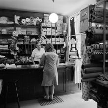 Interiör, O. Lindbergs Trikåaffär, Rörstrandsgatan 8