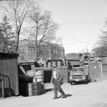 Östermalms Skrotlager i kvarteret Fältöversten