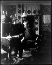 Porträtt av författare Per Hallström