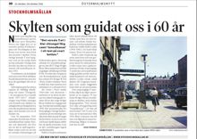 Skylten som guidat oss i 60 år