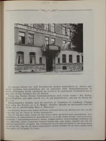 Brummerska skolan - årsberättelse 1932-1933