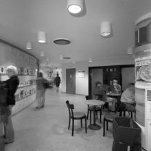 Stockholms Stadsbibliotek. Rum 235, butik, mot nordväst