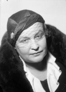 Porträtt av Aminoff (kvinna)