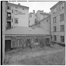 Gårdsmiljö på Majorsgatan 15