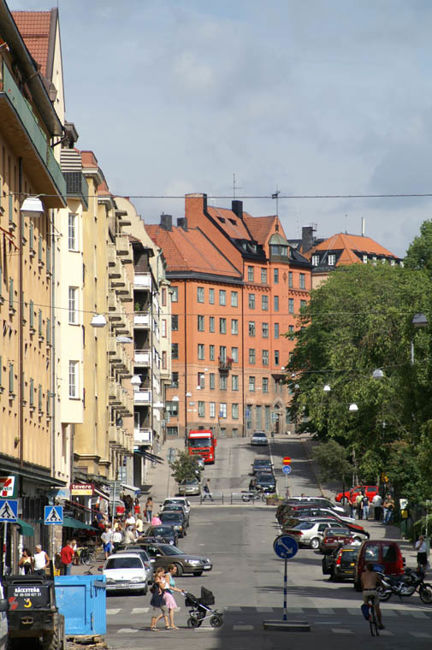 Skånegatan österut sedd från Nytorgsgatan