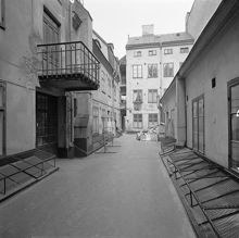 Drottninggatan 38, gården