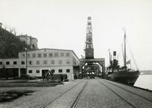 Stadsgårdshamnen: Tullhuset vid Ersta