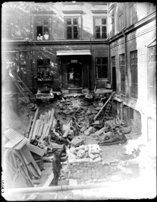Gårdsinteriör vid Malmtorgsbadet, Malmtorgsgatan 3
