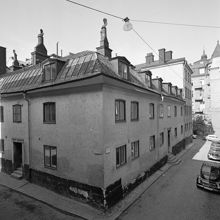 Hörnet Tavastgatan 10 - Skolgränd 2 (t.h.)