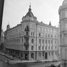 Hörnet av Grev Turegatan 70 och Östermalmsgatan 66