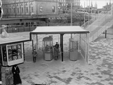 Station Slussen : spärrkiosker