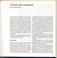 Två bad under ombyggnad / Kerstin Mandén-Örn