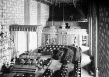 Stadsfullmäktiges sessionssal, Stadshuset, Hantverkargatan 1