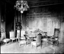Interiör från Tessinska palatset, Överståthållarhuset, Slottsbacken 4