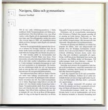 Navigera, fäkta och gymnastisera / Gunvor Vretblad