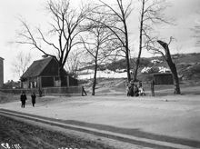 Brännkyrkagatan västerut från Långholmsgatan.