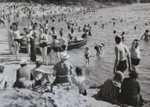 Flatenbadet. Badliv 1936