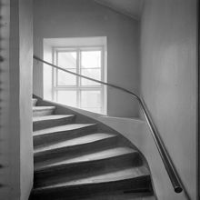 Storgatan 23 - Skeppargatan 34. Östermalms polisstation, hus A. Trapphus, 1 tr