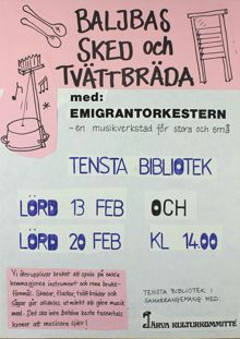 Musikverkstad med Emigrantorkestern i Tensta 