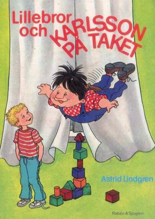 Omslagsbild Lillebror och Karlsson på taket