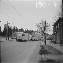 Spårvagn på linje 19