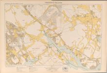 Karta "Södertörns villastad" från 1917-1926