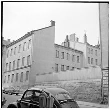 Artillerigatan mot Linnéskolan