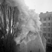 Brand i Kronobageriet.
