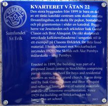 Kvarteret Vätan 22, Regeringsgatan 80/Snickarbacken 7