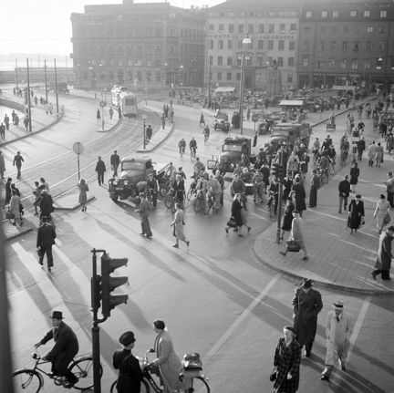 Trafiken vid Kornhamnstorg